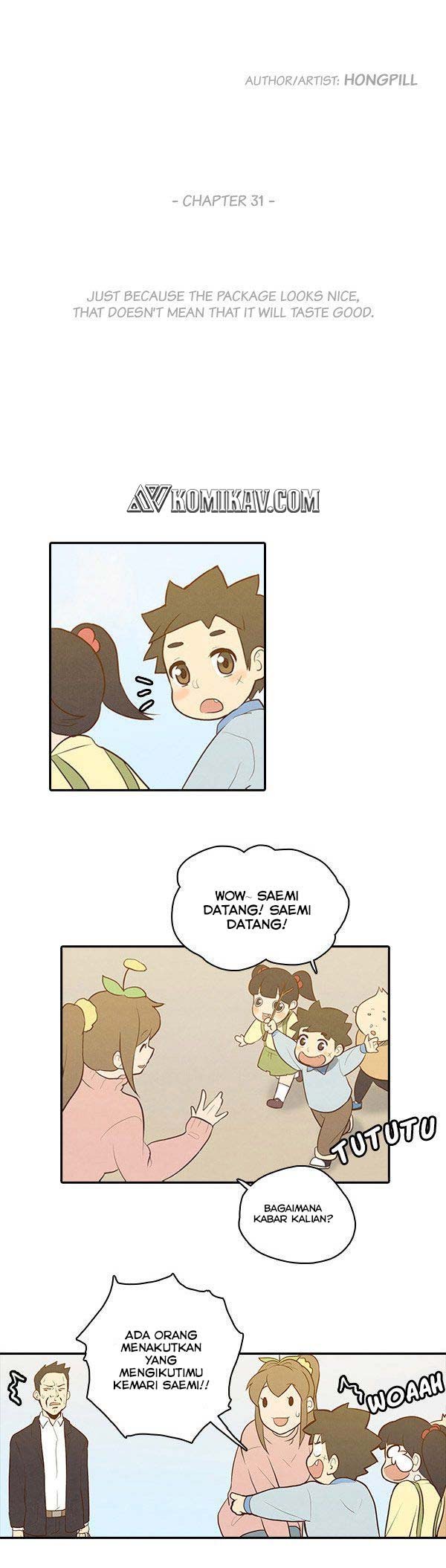 How to Open a Triangular Riceball Chapter 31 Bahasa Indonesia