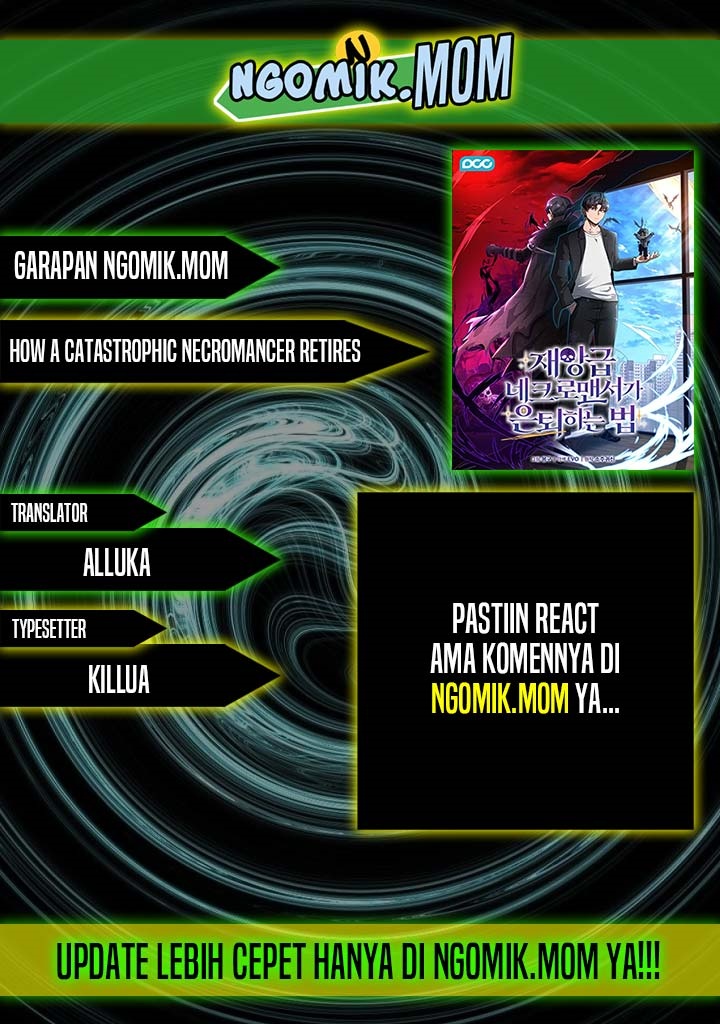 How a Catastrophic Necromancer Retires Chapter 02 Bahasa Indonesia