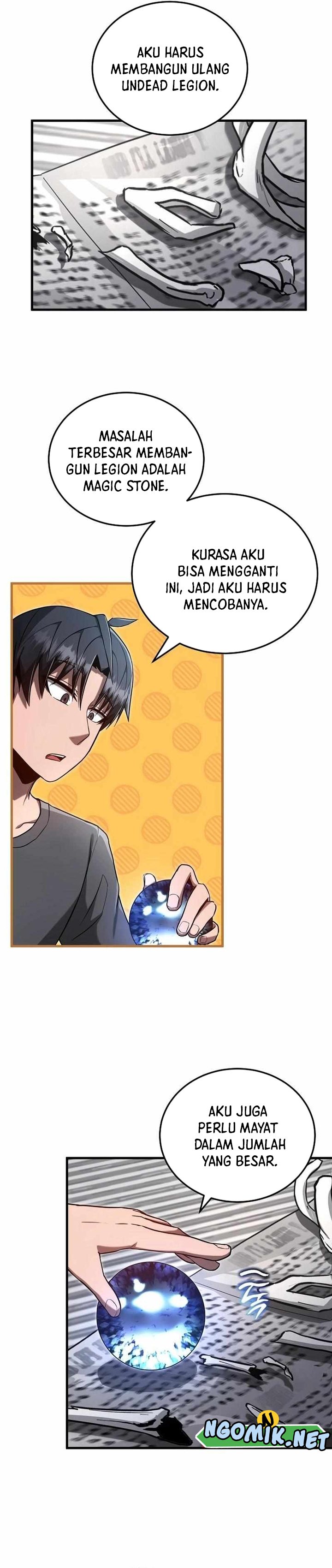 How a Catastrophic Necromancer Retires Chapter 13 Bahasa Indonesia