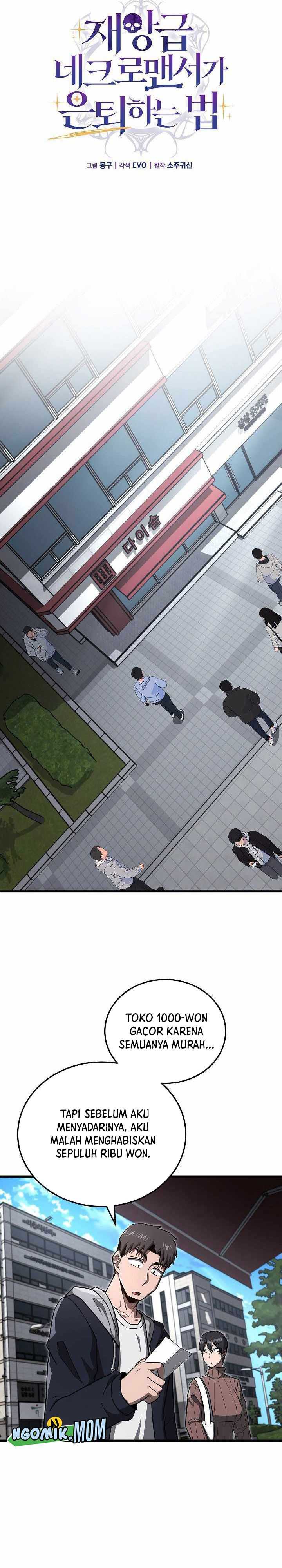 How a Catastrophic Necromancer Retires Chapter 21 Bahasa Indonesia