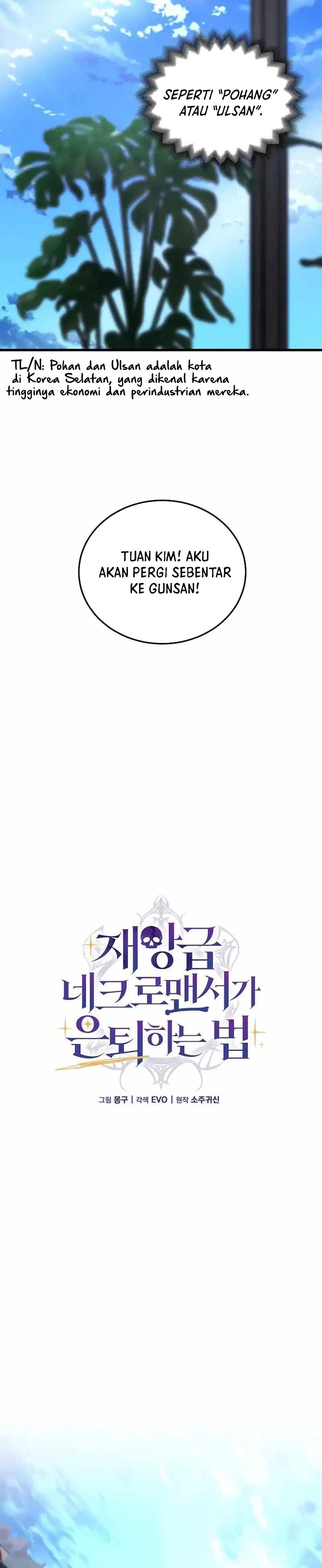 How a Catastrophic Necromancer Retires Chapter 23 Bahasa Indonesia