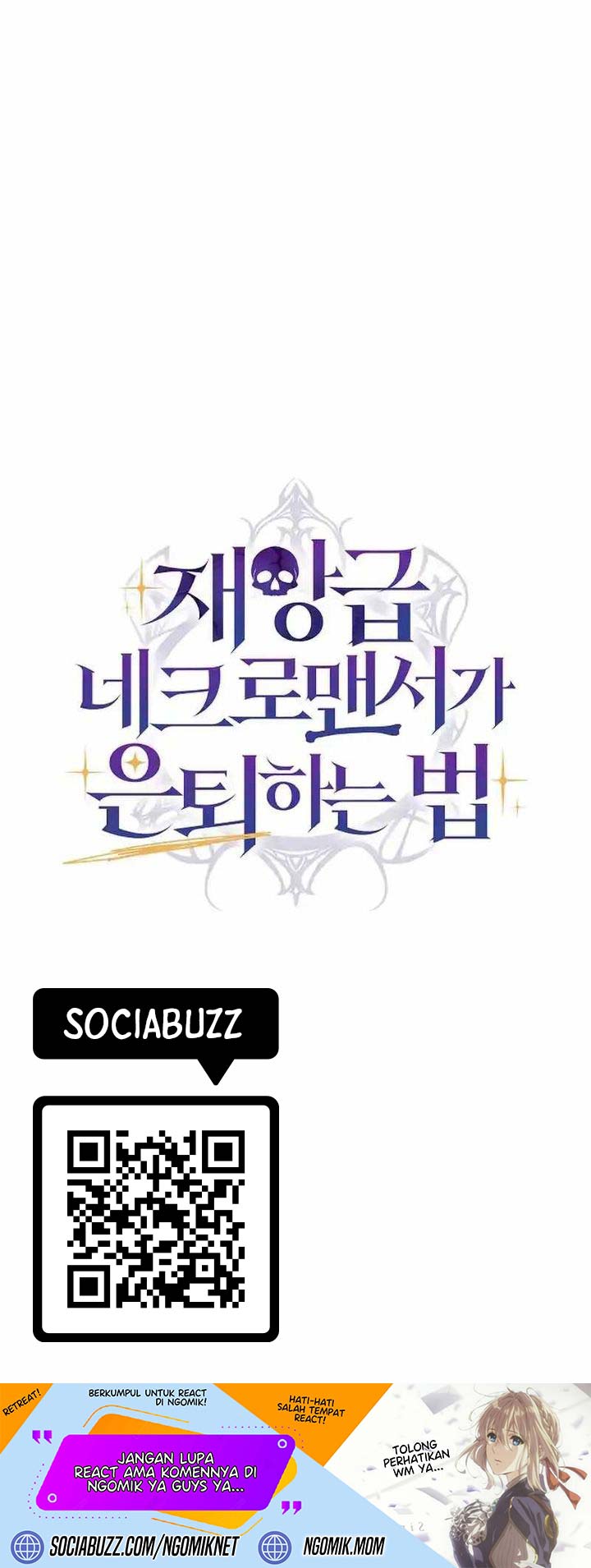 How a Catastrophic Necromancer Retires Chapter 23 Bahasa Indonesia