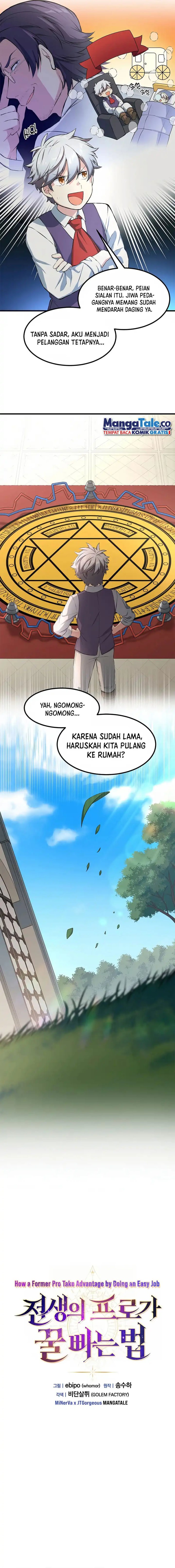 How a Former Pro Takes Advantage by Doing an Easy Job (How the Pro in His Past Life Sucks the Sweet) Chapter 36 Bahasa Indonesia