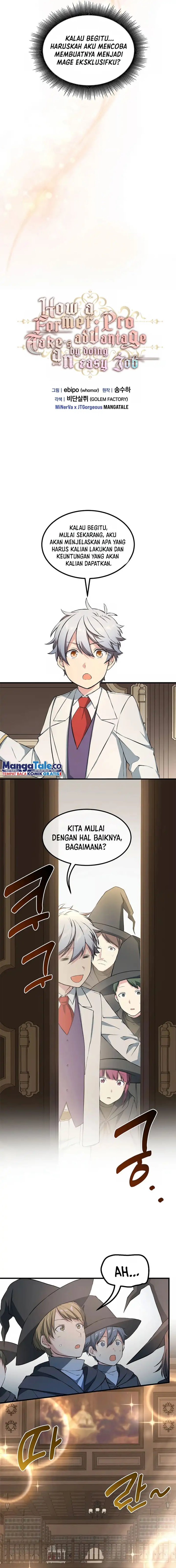 How a Former Pro Takes Advantage by Doing an Easy Job (How the Pro in His Past Life Sucks the Sweet) Chapter 38 Bahasa Indonesia
