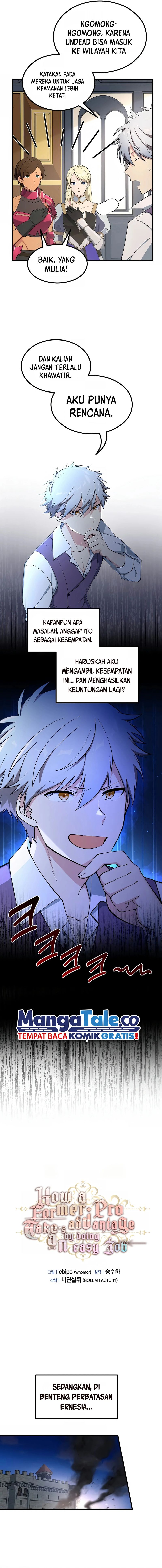 How a Former Pro Takes Advantage by Doing an Easy Job (How the Pro in His Past Life Sucks the Sweet) Chapter 65 Bahasa Indonesia