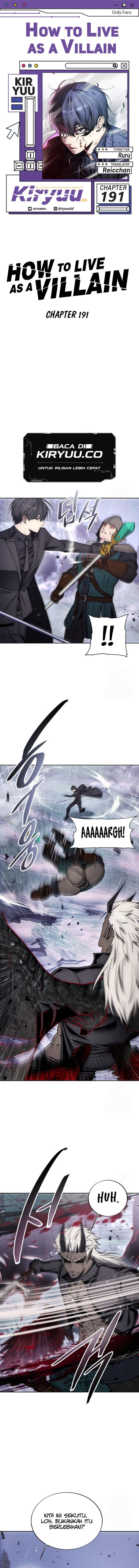 How to Live as a Villain chapter 191