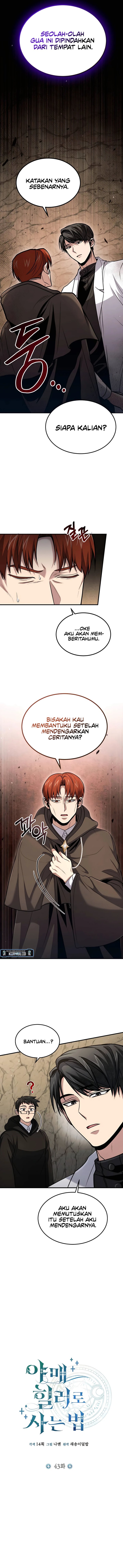 How to Live as an Illegal Healer Chapter 43 Bahasa Indonesia