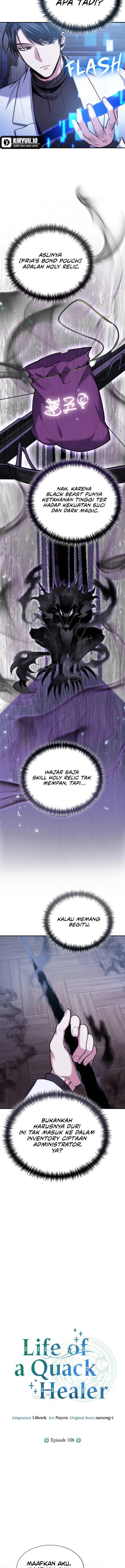 How to Live as an Illegal Healer Chapter 106 Bahasa Indonesia