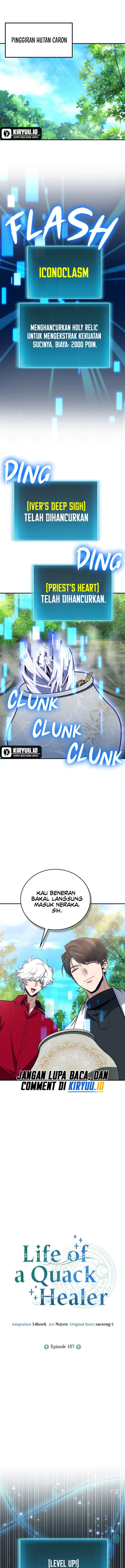 How to Live as an Illegal Healer Chapter 107 Bahasa Indonesia