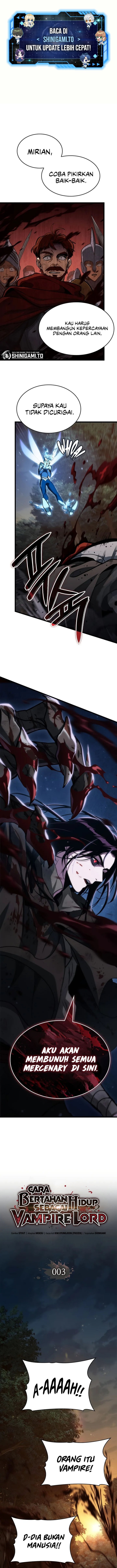 How to Live as the Vampire Lord (Crimson Reset) Chapter 03 Bahasa Indonesia