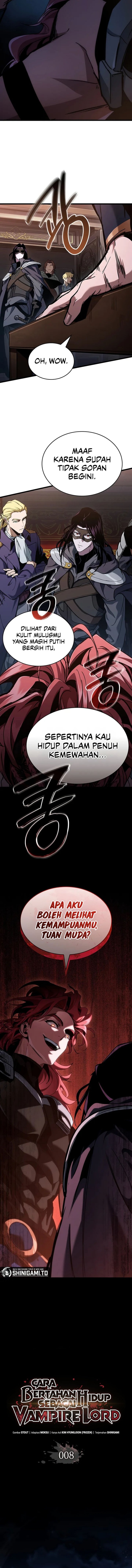 How to Live as the Vampire Lord (Crimson Reset) Chapter 08 Bahasa Indonesia