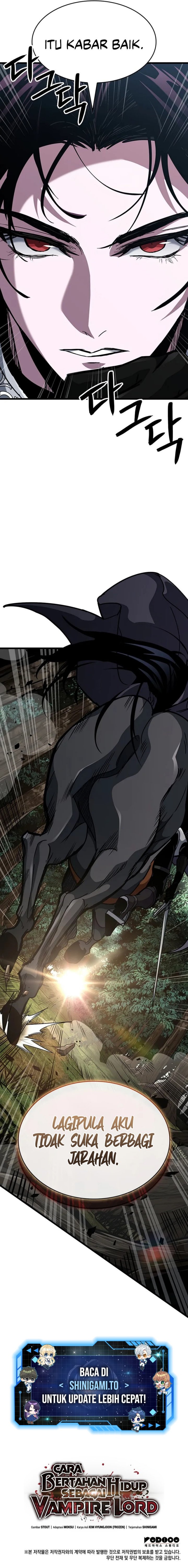 How to Live as the Vampire Lord (Crimson Reset) Chapter 14 Bahasa Indonesia