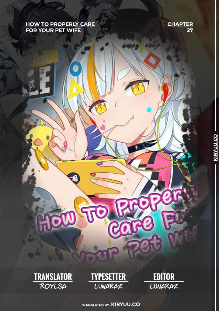 How To Properly Care For Your Pet Wife chapter 27