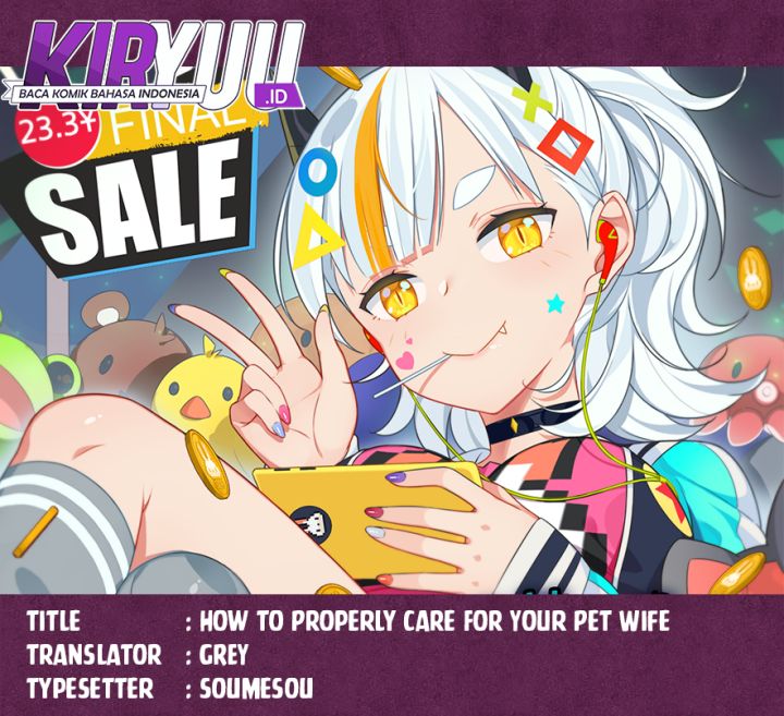 How To Properly Care For Your Pet Wife Chapter 71 Bahasa Indonesia