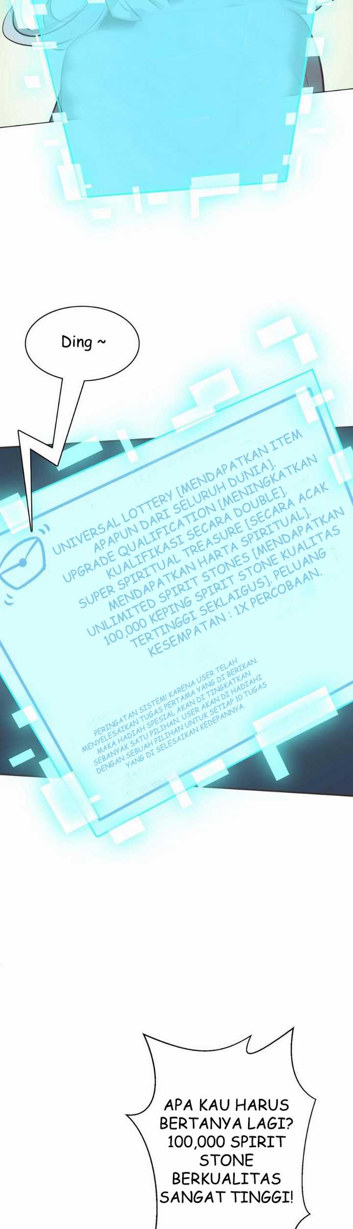 Hundreds of Option for Becoming A God Chapter 02 Bahasa Indonesia