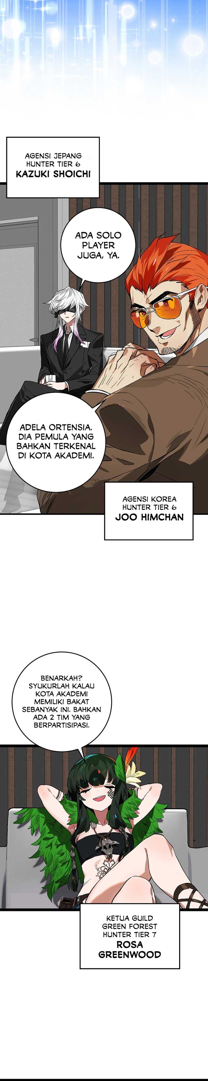 Hunter Academy’s Battle God chapter 35