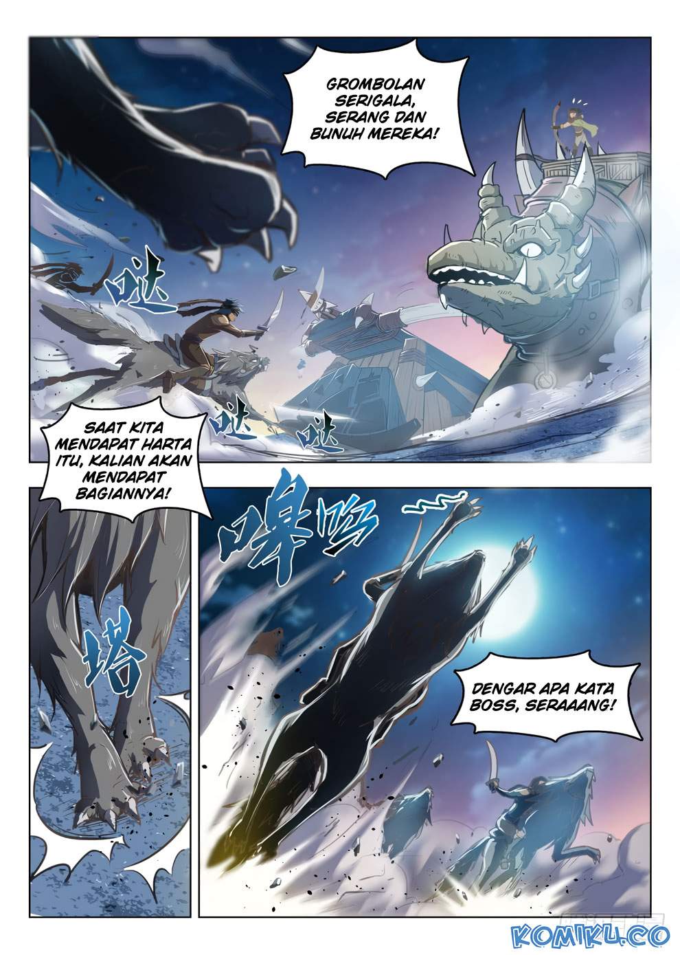 Hunter Age Chapter 213 Bahasa Indonesia