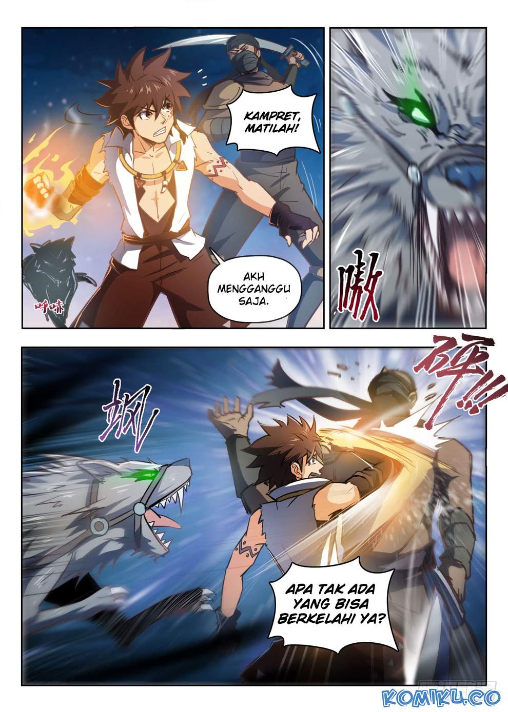 Hunter Age Chapter 213 Bahasa Indonesia