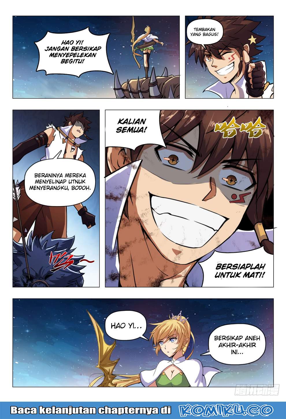 Hunter Age Chapter 213 Bahasa Indonesia