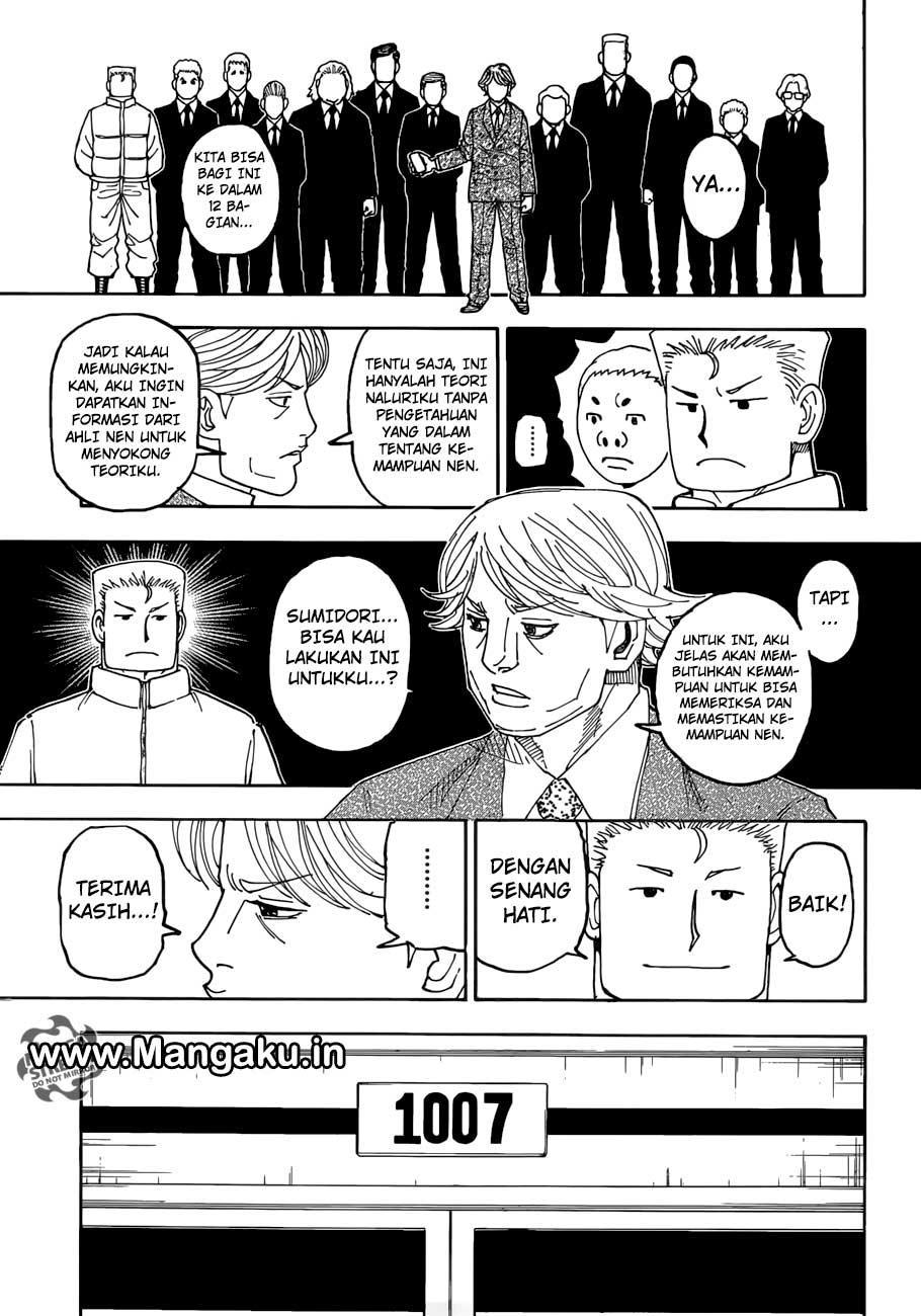 Hunter x Hunter Chapter 388 Bahasa Indonesia