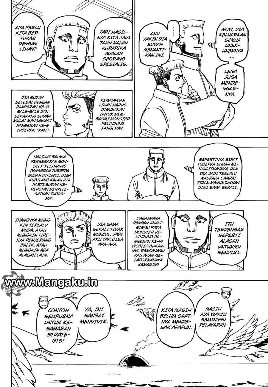 Hunter x Hunter Chapter 388 Bahasa Indonesia