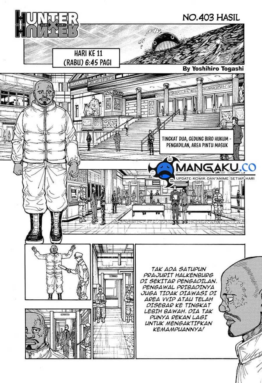 Dilarang COPAS - situs resmi www.mangacanblog.com - Komik hunter x hunter 403 - chapter 403 404 Indonesia hunter x hunter 403 - chapter 403 Terbaru 1|Baca Manga Komik Indonesia|Mangacan