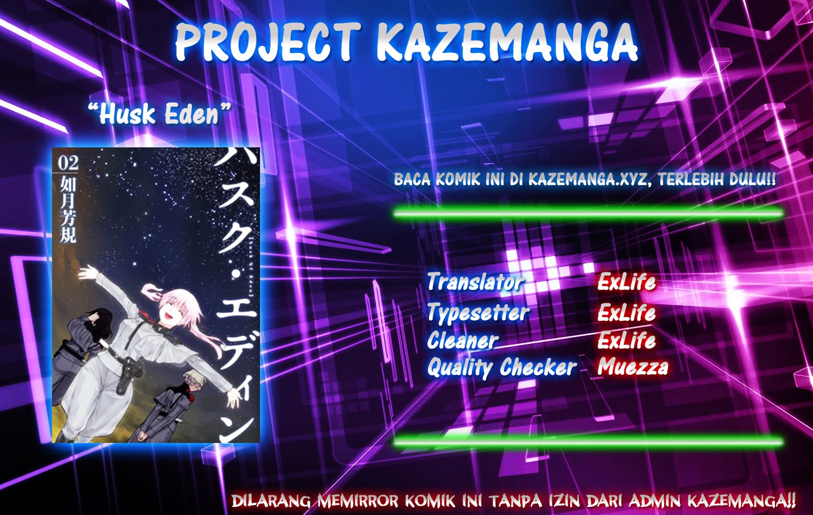 Husk Eden Chapter 01 Bahasa Indonesia