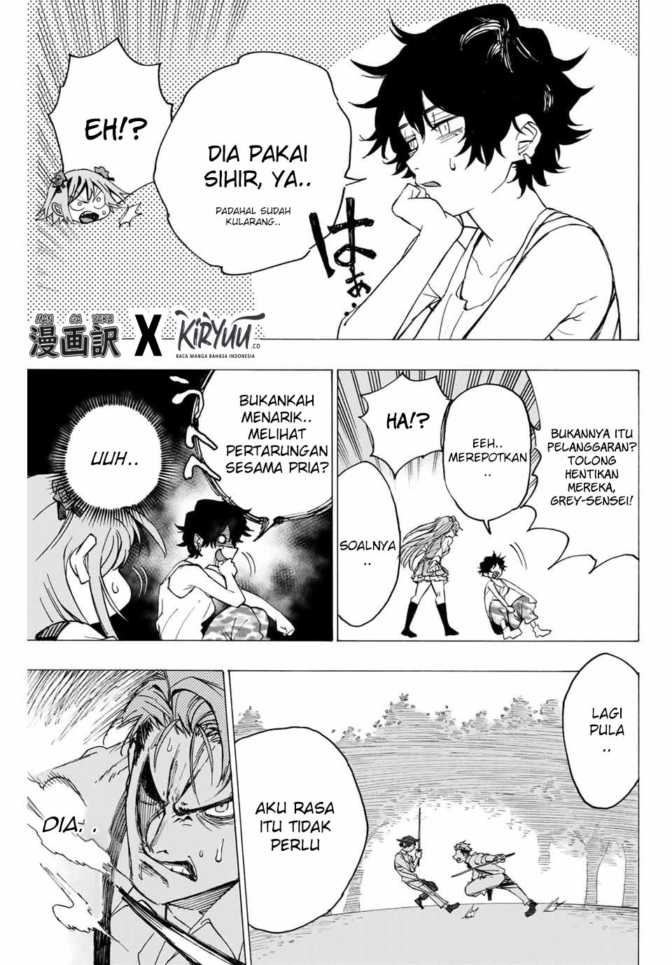 Hyouken no Majutsushi ga Sekai wo Suberu Sekai Saikyou no Majutsushi dearu Shounen wa Chapter 01.2 Bahasa Indonesia