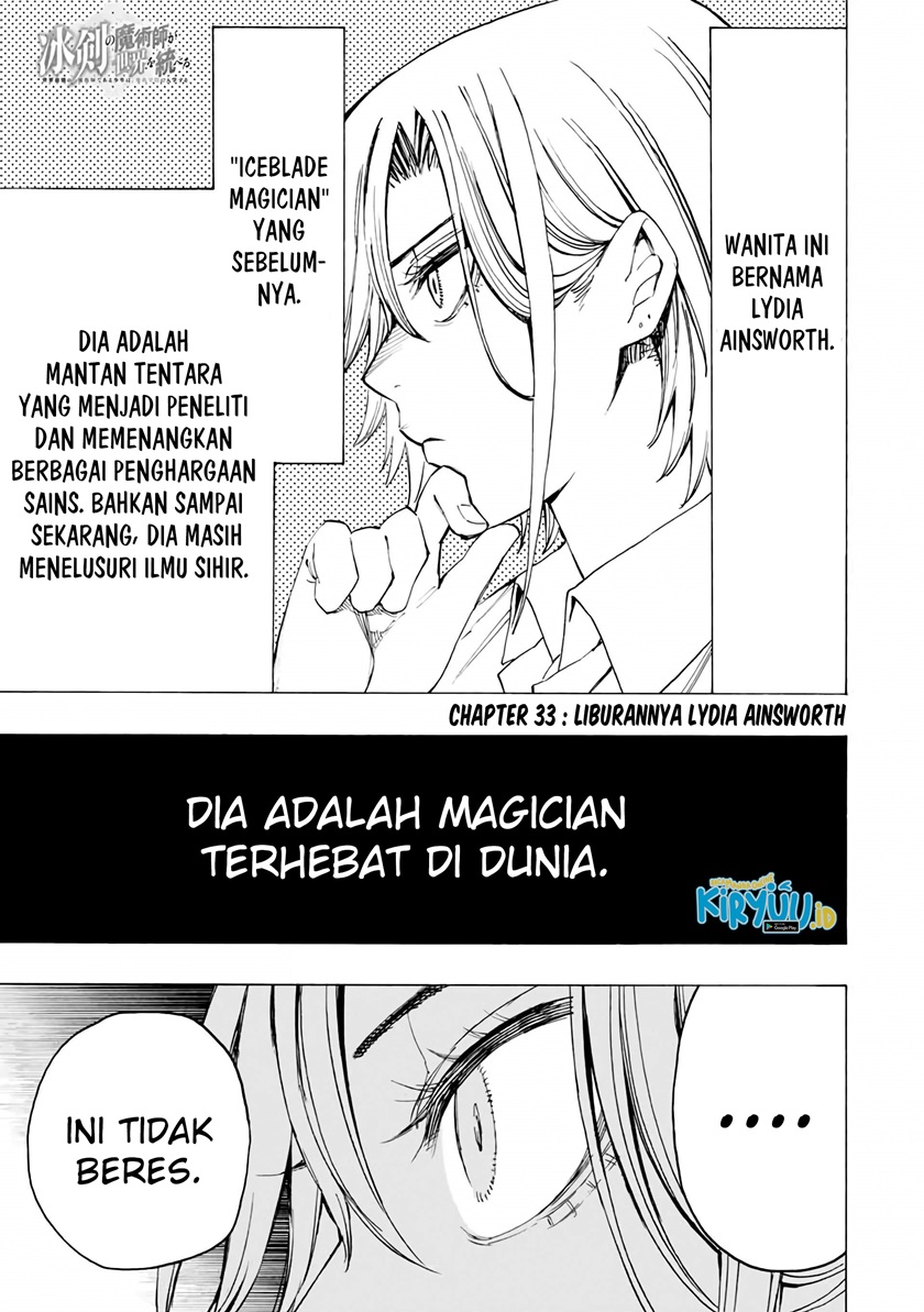 Hyouken no Majutsushi ga Sekai wo Suberu Sekai Saikyou no Majutsushi dearu Shounen wa Chapter 33 Bahasa Indonesia