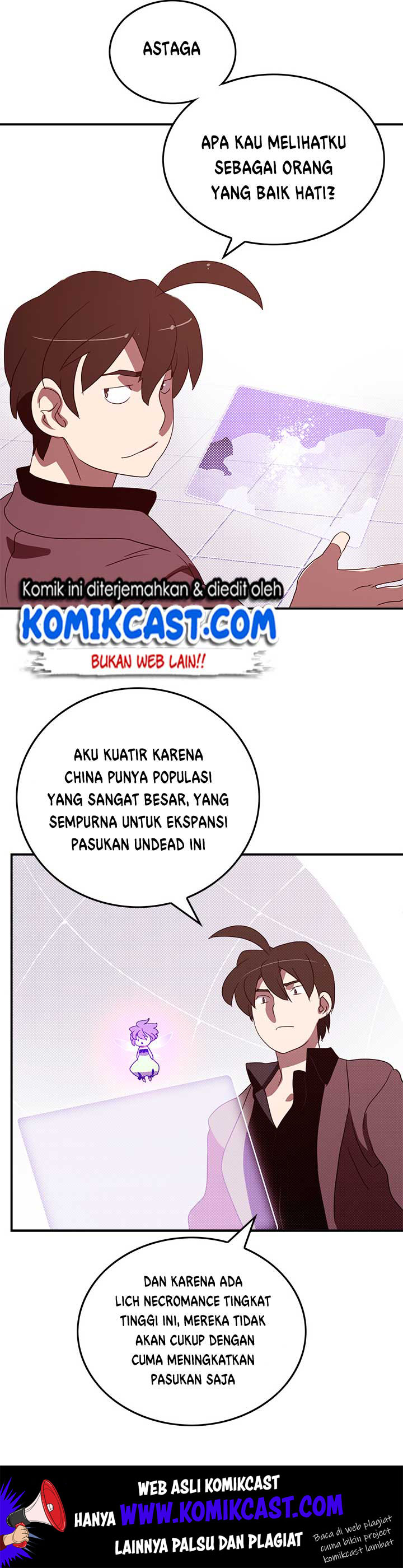 I Am the Sorcerer King Chapter 76 Bahasa Indonesia