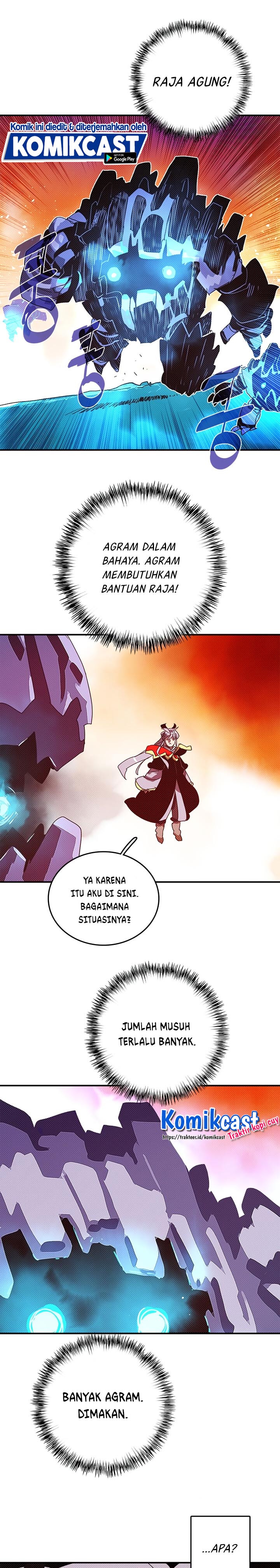 I Am the Sorcerer King Chapter 136 Bahasa Indonesia