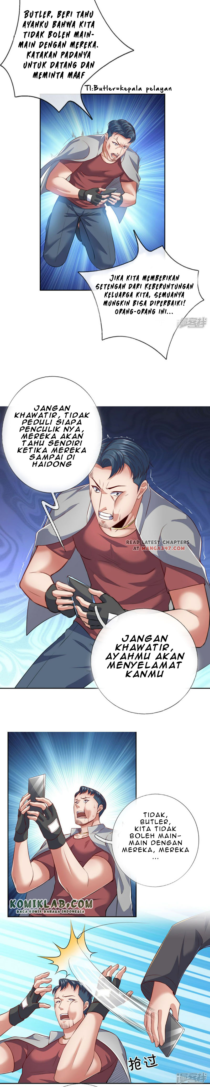 I Am the Invincible God of War Chapter 71 Bahasa Indonesia