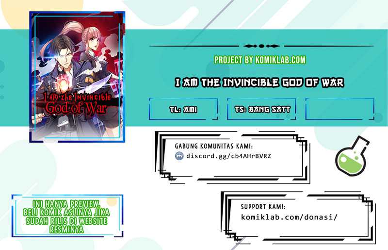 I Am the Invincible God of War Chapter 77 Bahasa Indonesia