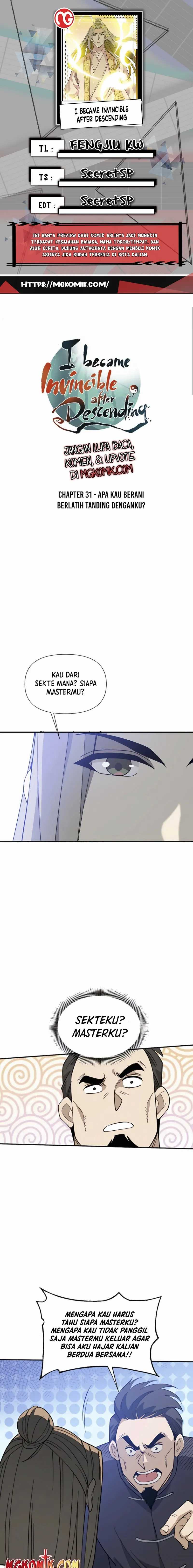 I Became Invincible After Descending chapter 31