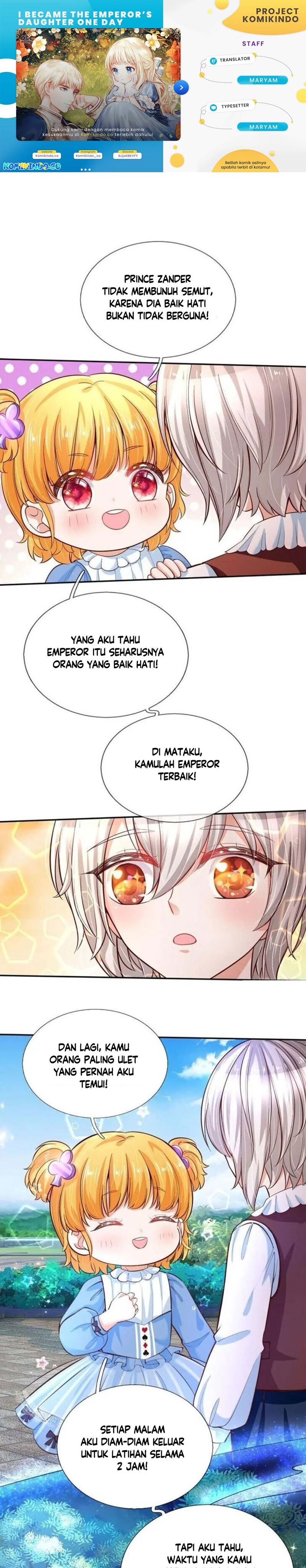 I Became The Emperor’s Daughter One Day Chapter 100 Bahasa Indonesia