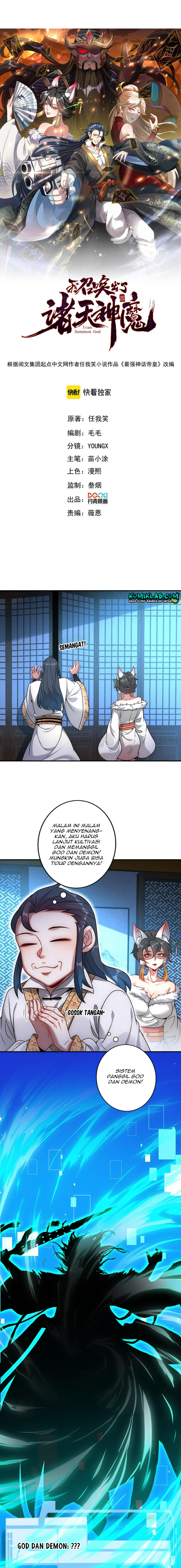 I Can Summon God Chapter 55 Bahasa Indonesia