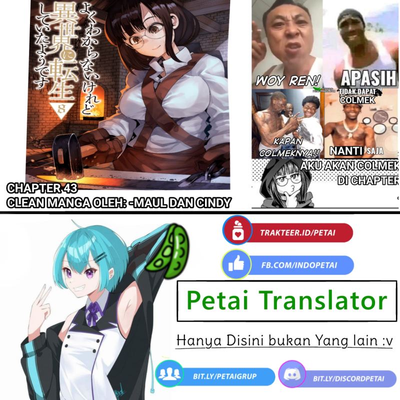 I Don’t Really Get It but It Looks Like I Was Reincarnated in Another World (Yoku Wakaranai keredo Isekai ni Tensei Shiteita You Desu) chapter 43