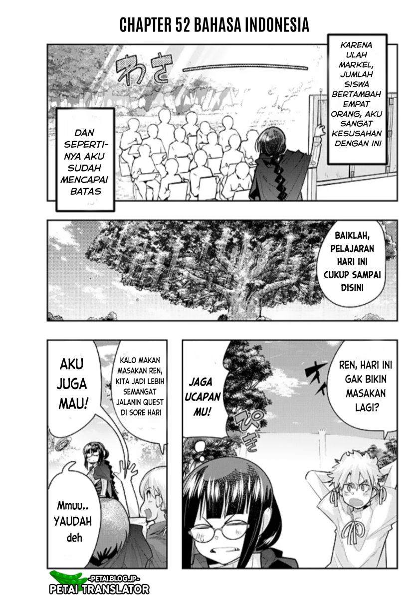 I Don’t Really Get It, but It Looks Like I Was Reincarnated in Another World Chapter 52 Bahasa Indonesia