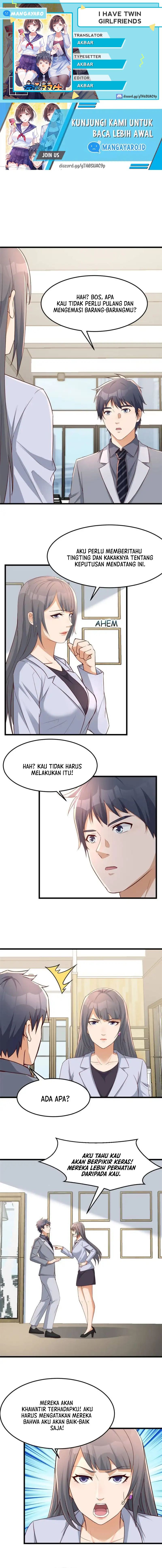 I Have Twin Girlfriends Chapter 228 Bahasa Indonesia