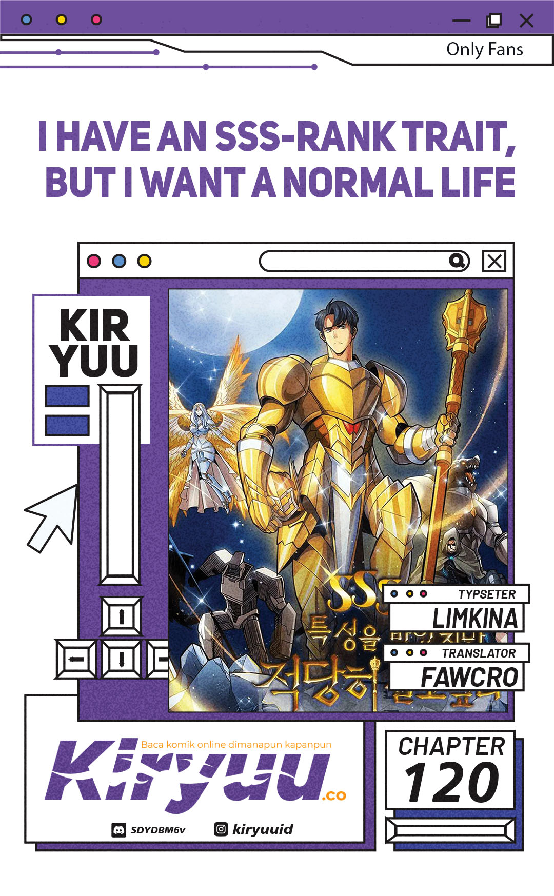 I have an SSS-rank Trait, but I want a Normal Life Chapter 120 Bahasa Indonesia