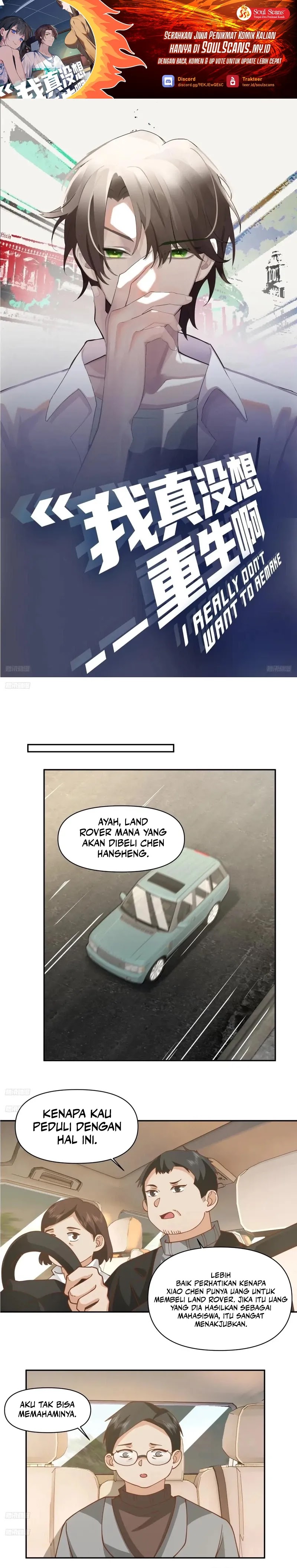 I Really Don’t Want to Be Reborn Chapter 236 Bahasa Indonesia