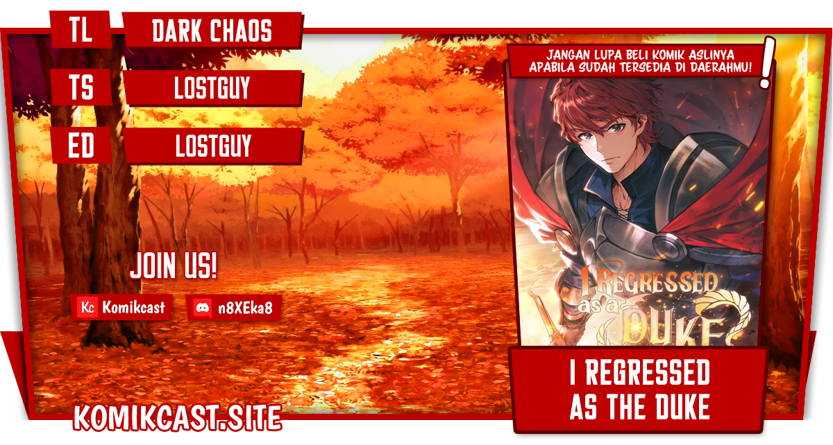 I Regressed As The Duke Chapter 55 Bahasa Indonesia