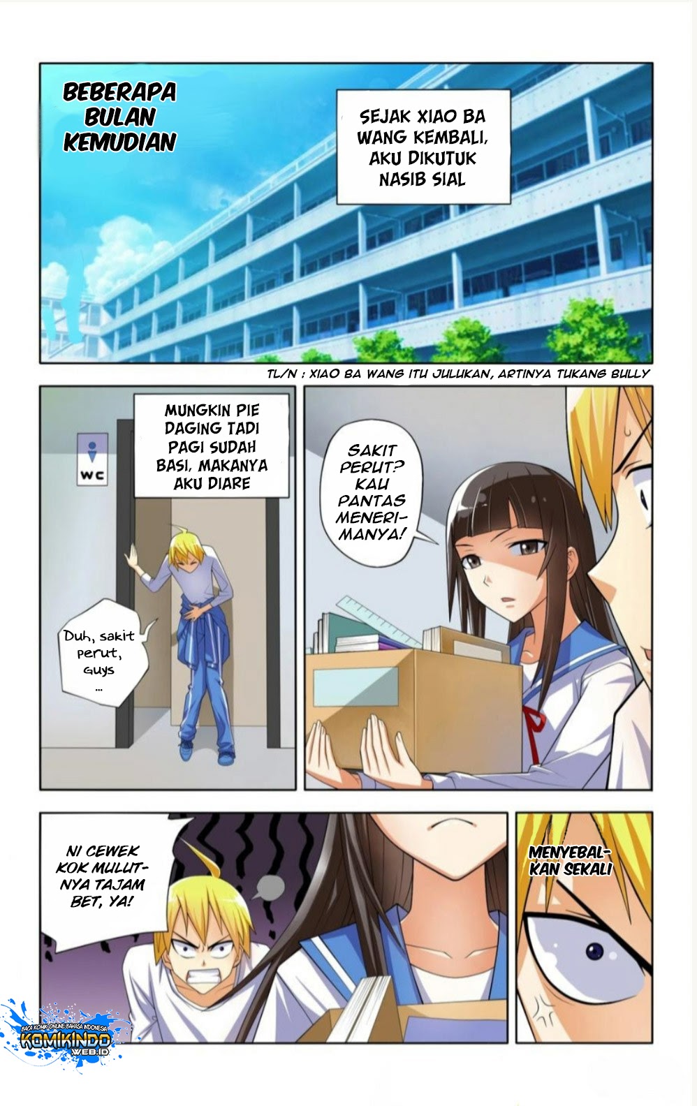 I Won’t Get Bullied by Girls Chapter 04 Bahasa Indonesia