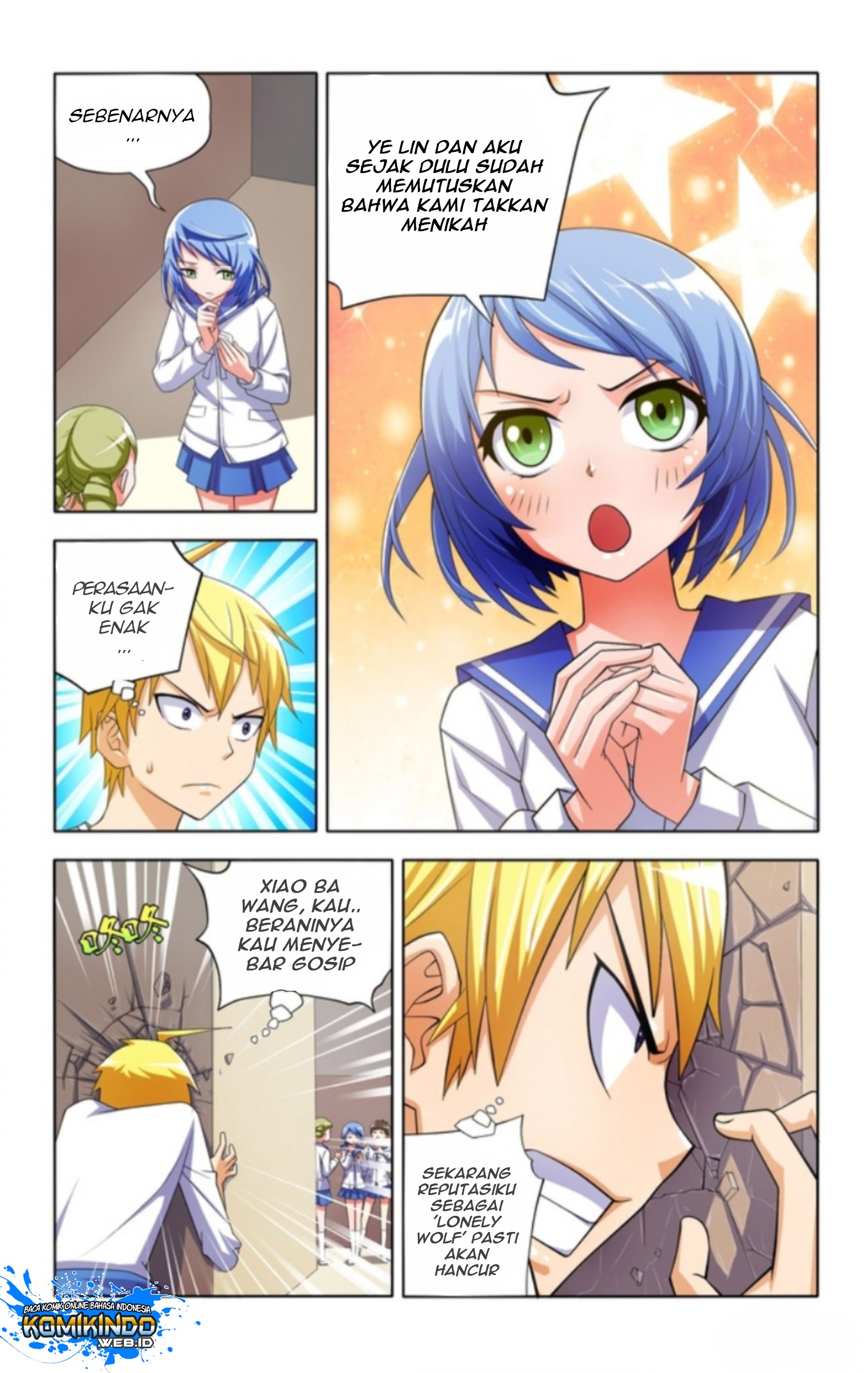 I Won’t Get Bullied by Girls Chapter 04 Bahasa Indonesia