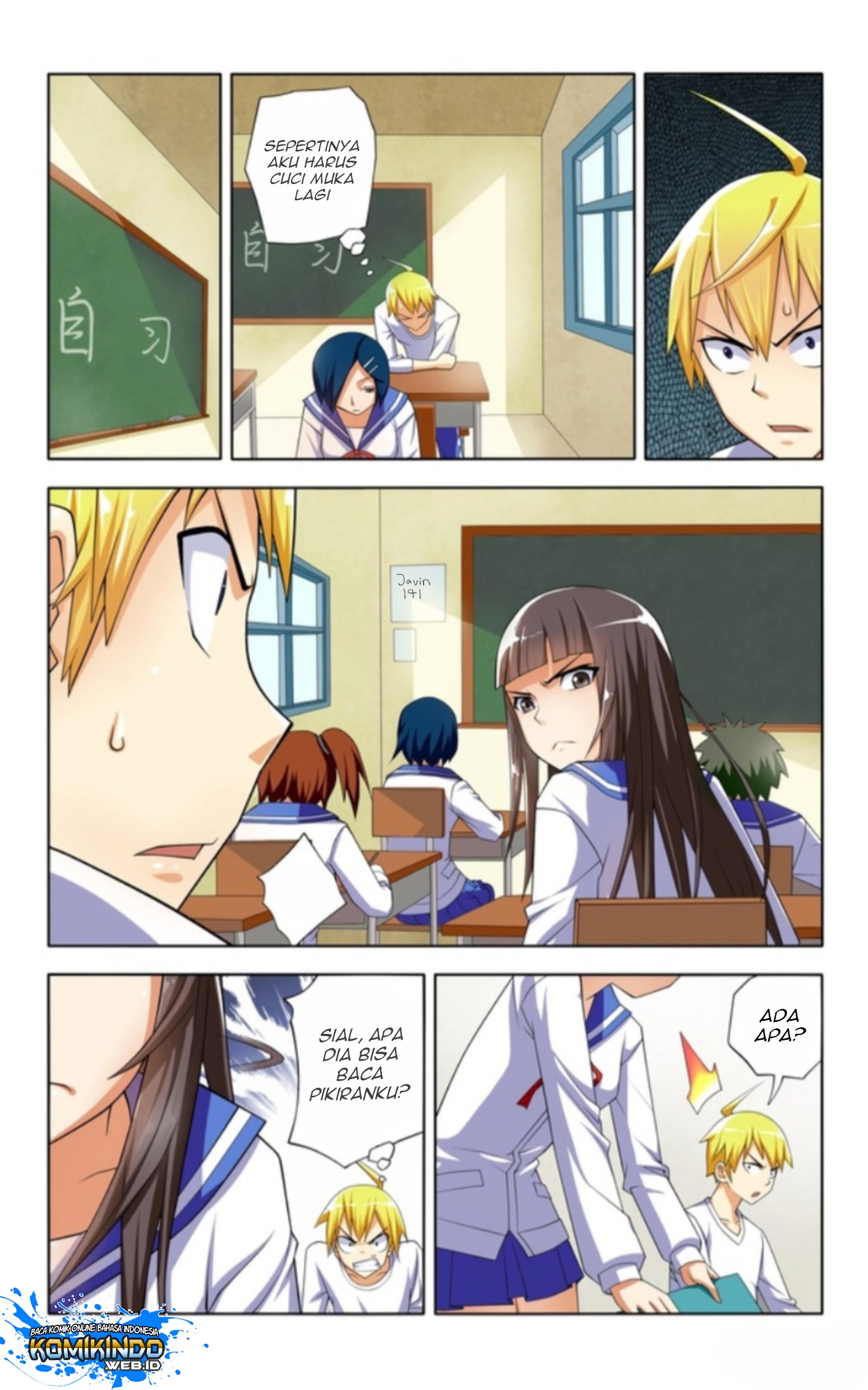 I Won’t Get Bullied by Girls Chapter 04 Bahasa Indonesia