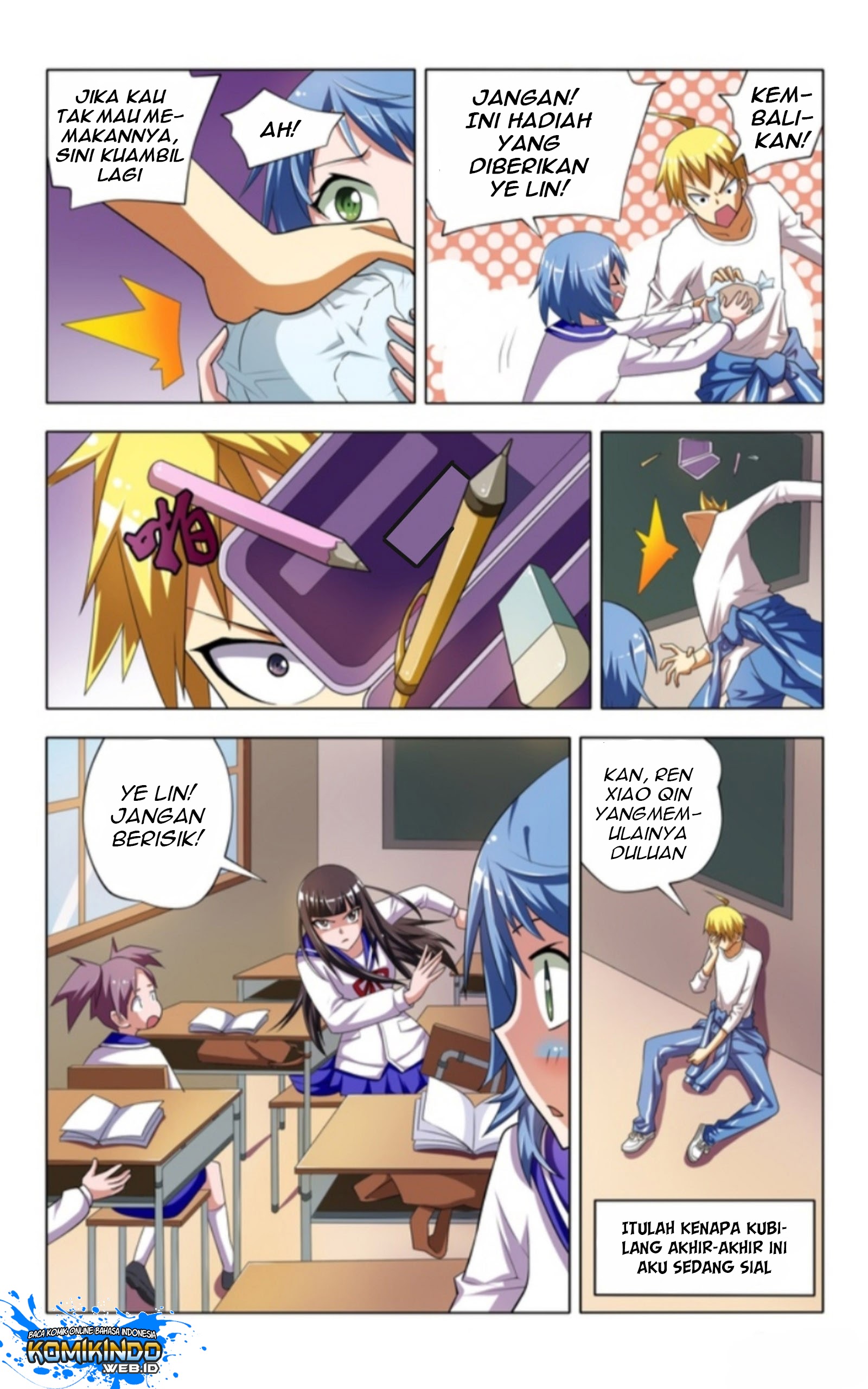 I Won’t Get Bullied by Girls Chapter 04 Bahasa Indonesia