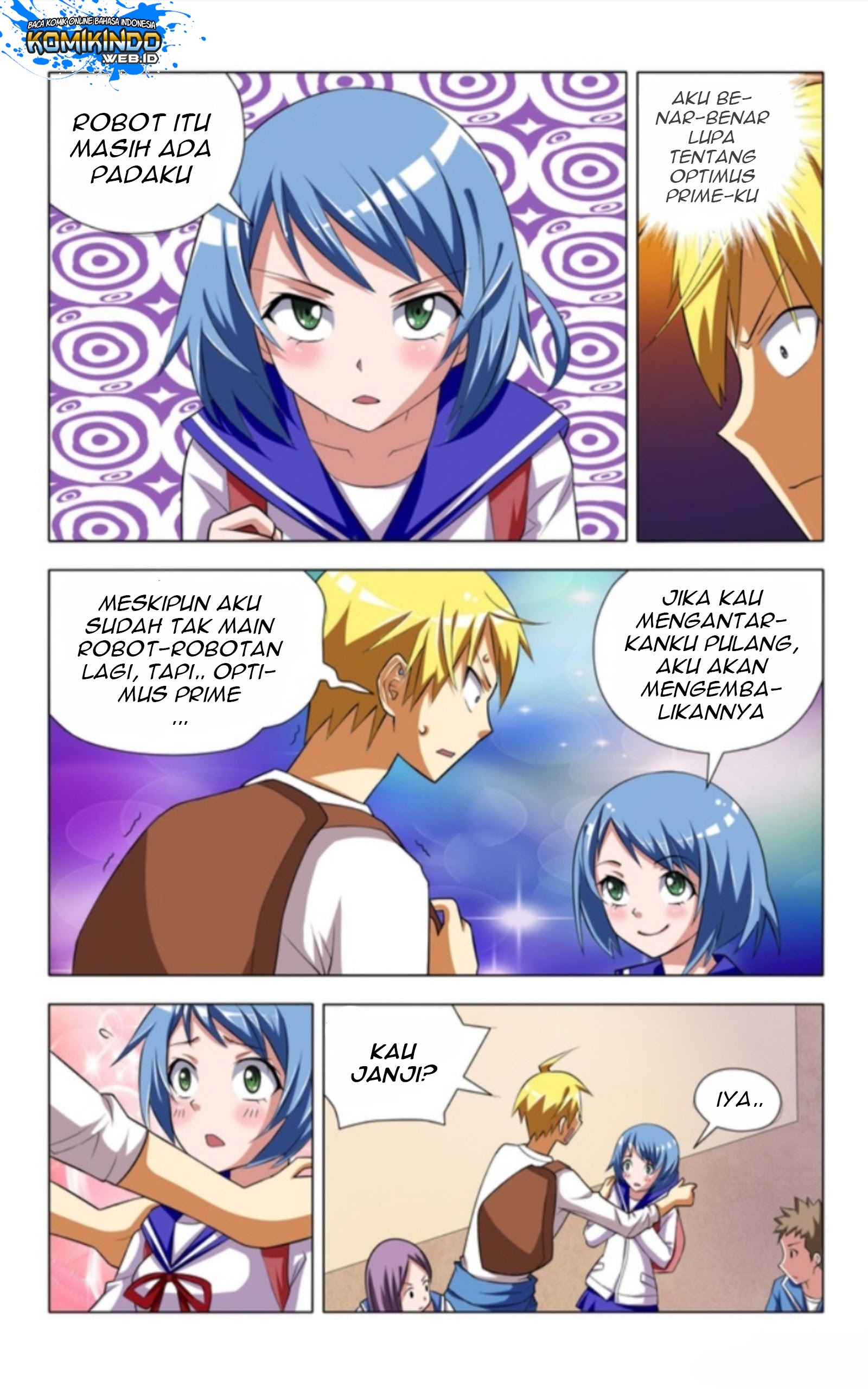 I Won’t Get Bullied by Girls Chapter 04 Bahasa Indonesia