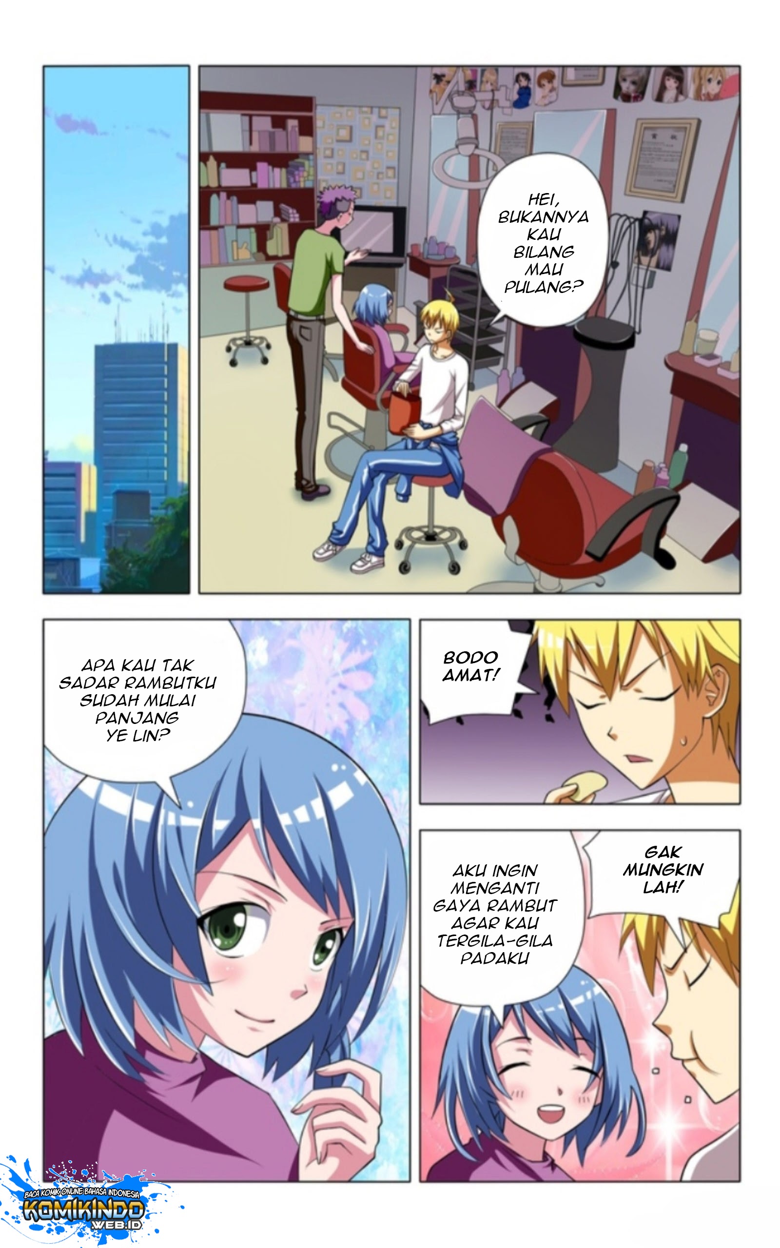 I Won’t Get Bullied by Girls Chapter 04 Bahasa Indonesia
