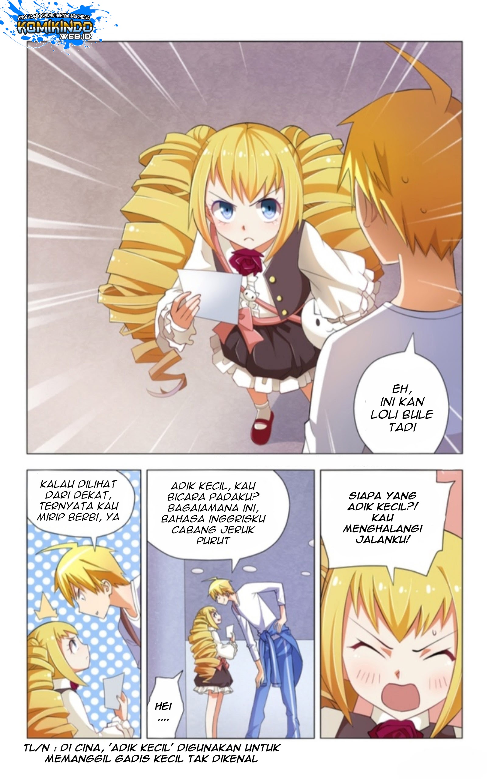 I Won’t Get Bullied by Girls Chapter 04 Bahasa Indonesia