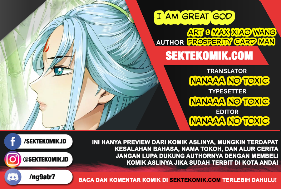 I am a Great God Chapter 69 Bahasa Indonesia